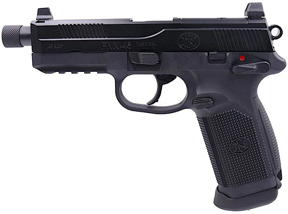FN FNX-45 エアソフトガン Cybergun FN Herstal FNX-45 Tactical GBB Airsoft Pistol Table